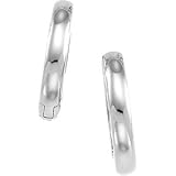 14K White For Hinged Earring Each 11.50mm