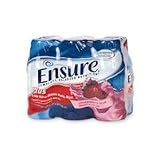 Ensure Plus Nutrition Shakes, Strawberry & Cream, Institutional Use, #50646 - 8 Oz Can, 24 Cans/Case