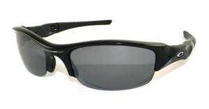 Flak Jacket – Polarized Jet Black/Black Ird Polarized 000 by Oakley