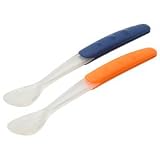 NUK BPA Free Soft Bite Feeding Spoon, 2 Pack, Colors May Vary