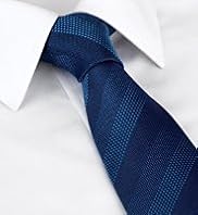 Autograph Pure Silk Textured Striped Tie