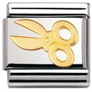 Nomination Composable Classic DAILY LIFE Edelstahl und 18K-Gold (Schere gro?) 030109 Preisvergleich