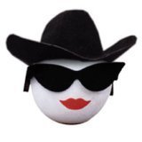 Cool Cowgirl Antenna Ball Topper