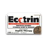 Ecotrin Regular Strength Safety Coated Enteric Aspirin Tablets 325 mg - 100 Tablets