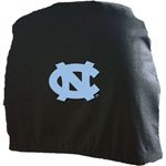 NORTH CAROLINA TAR HEELS CAR SEAT HEADREST COVERS