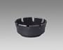 Ashtray 4" Traditional 1 Dozen Black, 12/BX