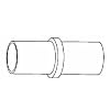 Campbell #BFSC-125-40 1-1/4 PVC Slip Coupling
