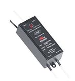 100W 12V Electronic Remote Transformer in Black