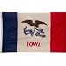 Iowa US State Flag: 3x5 foot poly