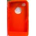 Silicone Skin For Otterbox iphone 4 and 4G by SportyGigabite (Orange)