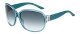 Christian Dior BY DIOR 1 Sunglasses 9WK (BB) DK GREEN A (GREY SF) 62/16 Medium