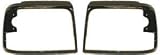 Set (2) Black Paint to Match Door Bezel 1992-1996 Ford Pickup Truck Bronco