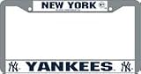 New York Yankees MLB Chrome License Plate Frame
