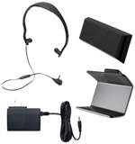 XM101 Sportscaster Headset with XM Antenna  Portable Battery Kit