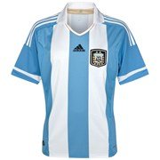 Adidas AFA Argentinien home Trikot EM 2012 XXXL Blau-weiss