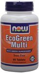 EcoGreen Multi by NOW Foods - Vitamins (60 Tablets)