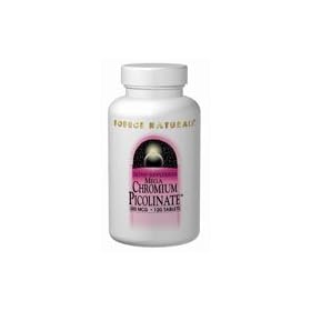 Source Naturals Mega Chromium Picolinate, 120 Tabs, 300 Mcg