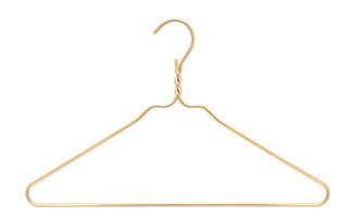 Gold Coat Hangers Heavy Duty Set of 10