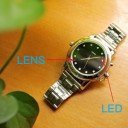 High Definition Stylish Spy DVR Camera Watch with 4GB built-in Memory/Hidden Camera