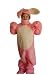 Pink Easter Bunny Suit with Open Face Child Costume Size 6-8