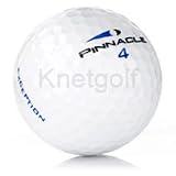 60 MINT PINNACLE EXCEPTION USED GOLF BALLS + FREE TEES by