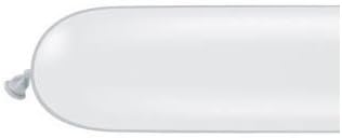 White 260q Qualatex Modelling Balloons x 20