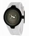 Puma Midsize Posh Analog White Rubber Watch #PU13475.0220.935