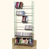 TransDeco TD019S Tempered Glass Rack Multimedia Storage