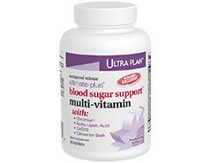 Ultra Plan Ultimate-Plus Blood Sugar Support Multi-vitamin (60 tabs)