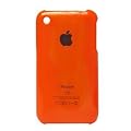 Hard Plastic Orange Back Case for Apple iPhone 3g 3gs