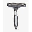 Coastal Pet Evolution Undercoat Rake Dog Grooming Tool with 39 Double-Row Rotating Pins