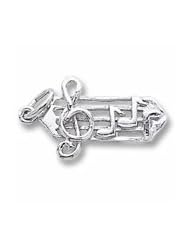 Music Staff Charm