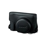 Panasonic Custom Fitted Leather Case with Tripod Socket Mount for The Panas ....