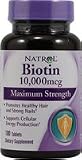 Natrol Biotin 10,000mcg, Maximum Strength, 100 Tablets