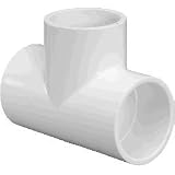 Conduit Fittings: : Charlotte PVC Tee (PVC 02400 1600)