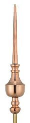 27" Handcrafted "Zephyrus" Pure Polished Copper Cupola Finial