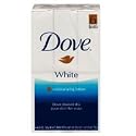 Dove Beauty Bar Soap, White 4.25 Oz 6 Ea