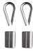 Industrial Grade 1DKK3 Sleeve and Thimble Kit, Cbl Size 3/8 In