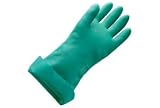 Unlined Large Nitrile Glove - 14 Mil Size 9. Package of 12
