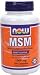 NOW MSM Methylsulphonylmethane 1000 mg