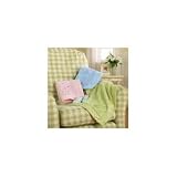 Blue Star Fluffy Sherpa Sentiment Blanket