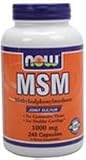 MSM 240 Caps 1000 Mg - NOW Foods