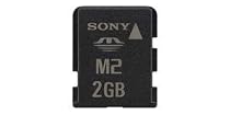 Sony 2GB Memory Stick Micro M2 (inc USB adaptor) - Retail pack