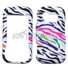 21cpk2pzHeL. SL160  Rainbow Zebra Print Design Snap on Faceplate Case Cell Phone Cover For LG Neon GT365