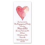Tissue Heart Wedding Invitations
