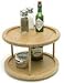 Lipper International Bamboo 2-Tier 10-Inch Turntable