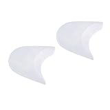 Tinksky Silica-gel Pointe Shoes Toe Pads Toe Protector with Breathable Hole for Ballet Dancer ,1 Pair(White)