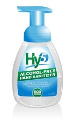 Hy5 Brand Alcohol-free Foaming Instant SAFE4KIDS Hand Sanitizer 250ml (8.45oz) 6 Pack Case