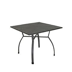 Greemotion 416397 Streckmetall-Tisch Toulouse 90 x 90 cm eisengrau