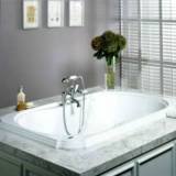 Jacuzzi BEL7242CCR4CH Almond Bellavista 6 ft. Salon Spa Bath with Chromatherapy